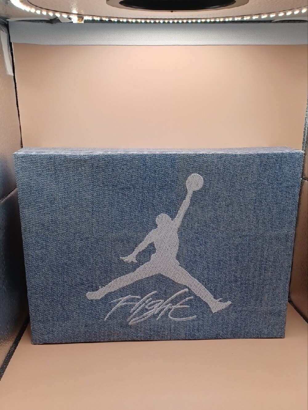 Nike Air Jordan 4 Retro Tex Sneaker-Multi Blue Size W:7.5 M:6 US IB6716-100 - Picture 12 of 15